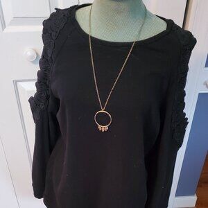 Loft black sweater